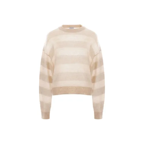 BRUNELLO CUCINELLI SS24 Свитер Женский Бежевый