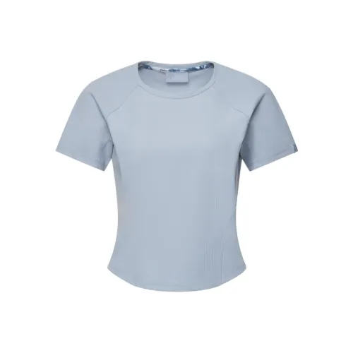 DESCENTE X MIKA NINAGAWA Реглан рукав T-рубашка Женская