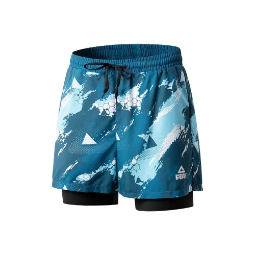 PEAK Синие Унисекс Спортивные Шорты