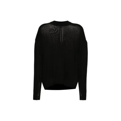 RICK OWENS совместный бренд RO SS24 Свитер Женский Черный
