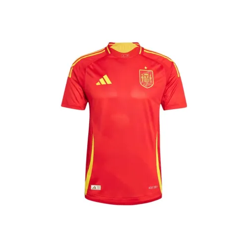 Adidas Spain 2024 Home Authentic Jersey Football Jersey Game Spain Team Home Men's Red