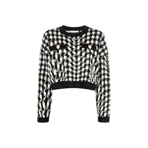 MOSCHINO Черные Женские Свитеры