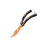 Тигровая зубная щетка