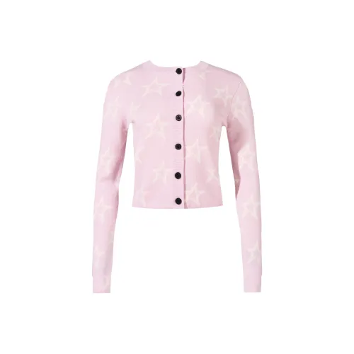 PERFECT MOMENT FW24 Свитер Женский Розовый Белый