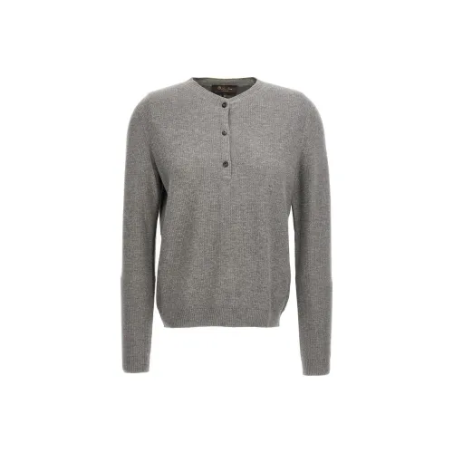 Loro Piana Серые Женские Свитеры