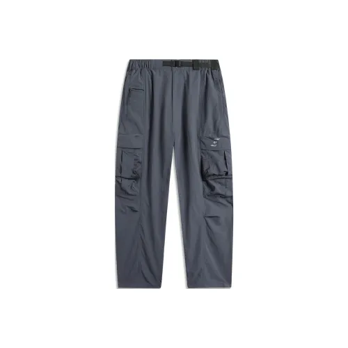 LINING x Nine Point Nine Sports Life Collection Спортивные брюки Мужские Эбеново-черные