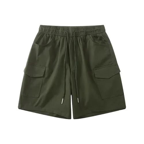 I'm David Повседневные шорты Мужские Армейский зеленый