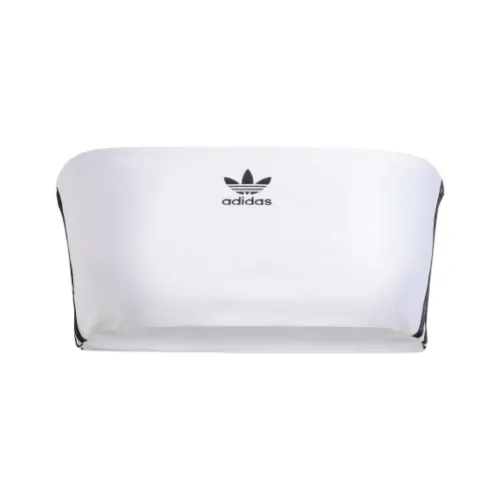 Adidas Originals ADICOLOR 3 STRIPES TUBE Топ КРОП ТОП Женский Белый