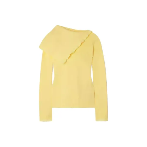 JIL SANDER Светло-желтые Женские Свитеры