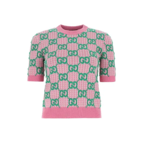 GUCCI Розовые Женские Короткие Топы