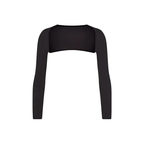 Skims Оникс Женские Короткие Топы