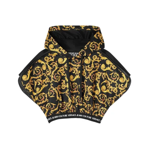 VERSACE Черные Женские Короткие Топы