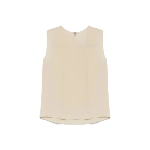 Patrizia Pepe Майка Женская Бежевая