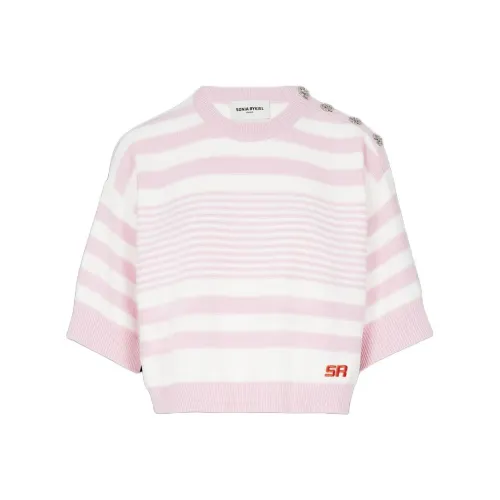 Sonia Rykiel SS24 Свитер Женский Розовый