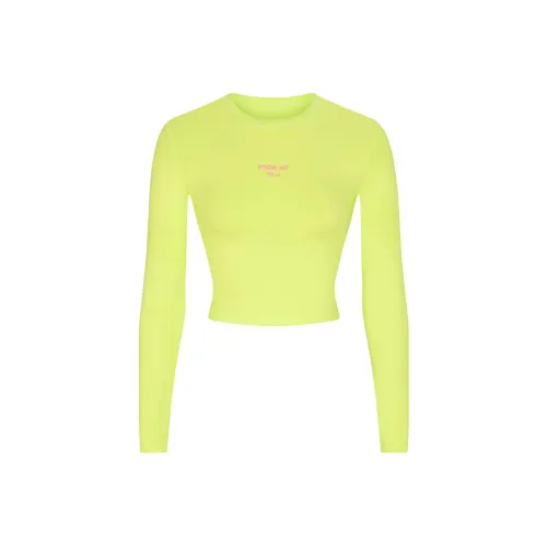 SKIMS Стандартная T-рубашка Женская DAFFODIL Нарцисс