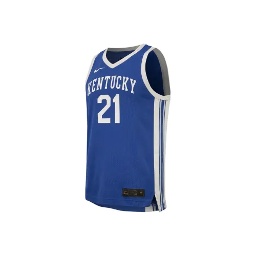 Nike D.J. Wagner Kentucky Баскетбольная Джерси Мужская Синяя