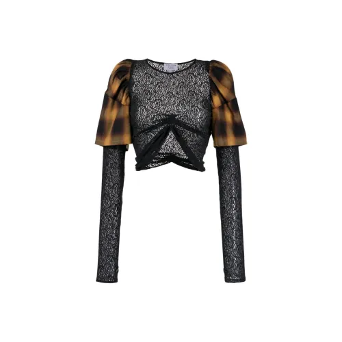 Collina Strada CROP TOP Женские Черный