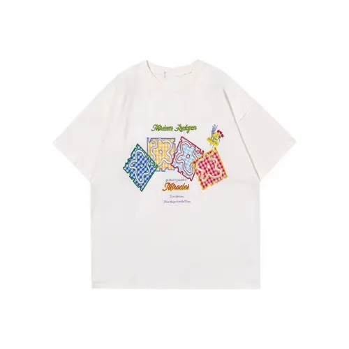 PLAY BUSH Стандартная футболка Женская Белая