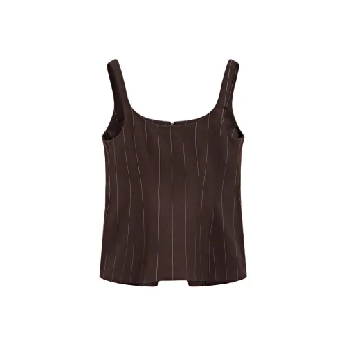 Massimo Dutti Майка Женская Красная