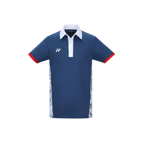 YONEX Индиго-синий Мужская Поло