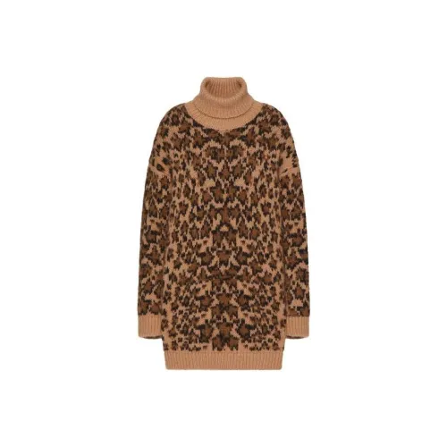 RED VALENTINO FW22 Свитер Женский Коричневый