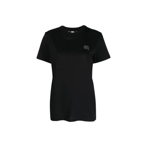 Karl Lagerfeld T-Shirt Женская Черная