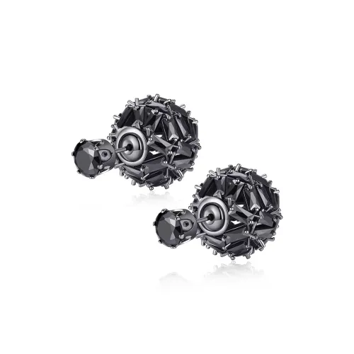 Серьги Vegetarian с цирконием женские