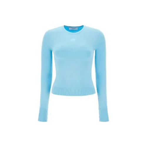 Marine Serre Свитер Женский Синий