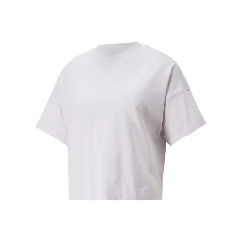 PUMA T-Shirt Женская Светло-фиолетовая