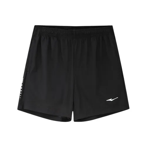 Erke Глубокий черный Мужские спортивные шорты