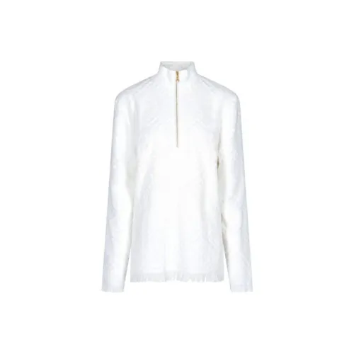 Marine Serre SS21 Свитер Женский Белый