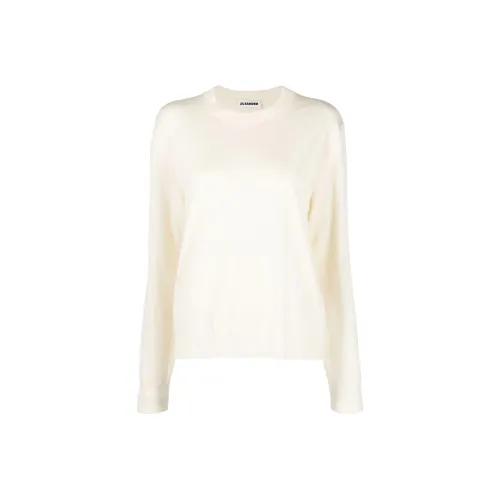 JIL SANDER Белый Женские Свитеры