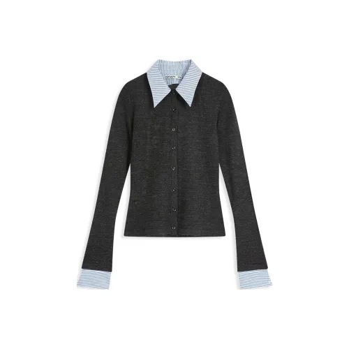 OPEN YY FW24 Свитер Женский Серый