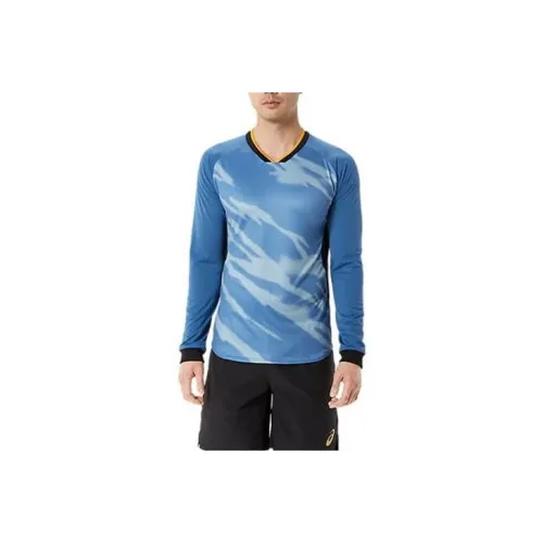 Asics Волейбол Джерси Мужской Синий