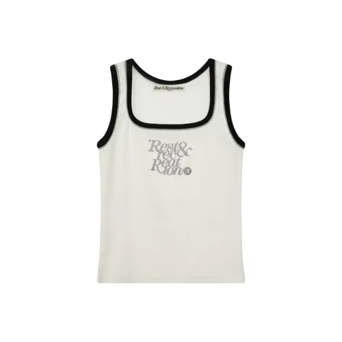 Rest Recreation SS25 Майка Женская Белая