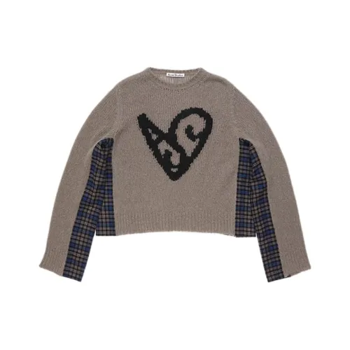 ACNE STUDIOS FW24 Свитер Женский Тауповый