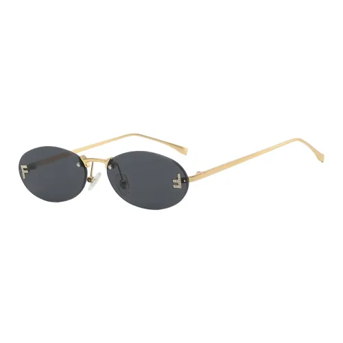 SOMAN Сплав OVAL SUNGLASSES Унисекс