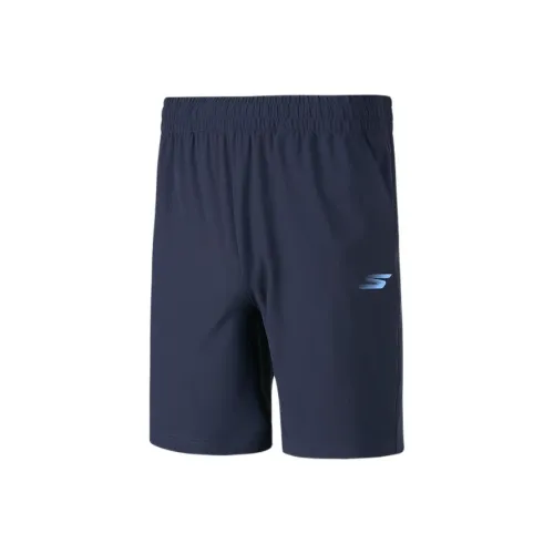 Skechers Sports Life Collection Морской синий Мужские спортивные шорты