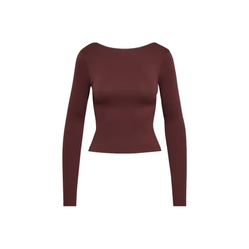 ARITZIA T Рубашка Женская Sumac Бордовый Бордово-красный