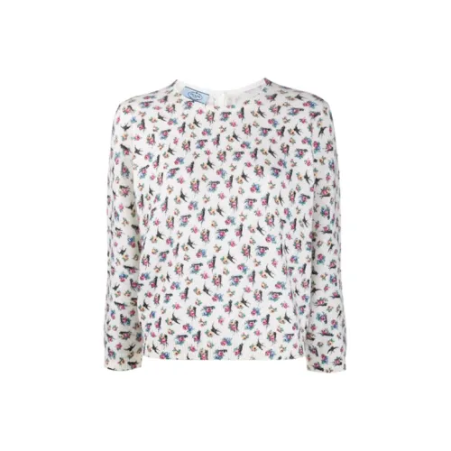 PRADA Белые Женские Свитера