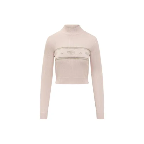 CHIARA FERRAGNI Свитер Женский Светло-Розовый