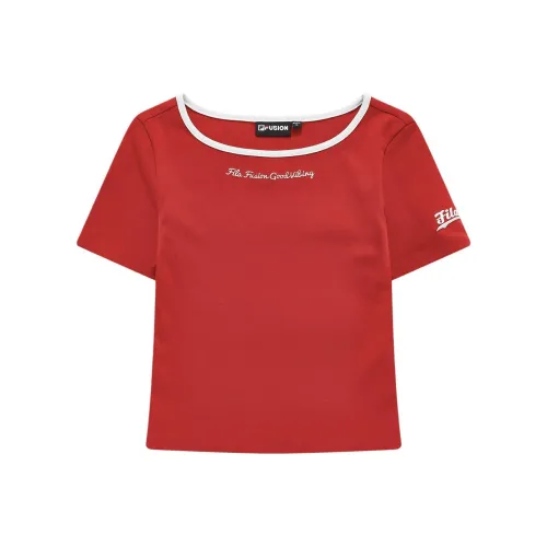 FILA FUSION T Рубашка Женская Ireland Red