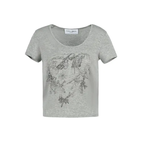 Valeria Obbaco Женские футболки с коротким рукавом