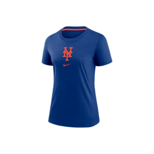 nike T-Shirt Женская Морской Синий