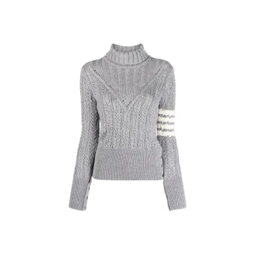 THOM BROWNE Серые Женские Свитеры