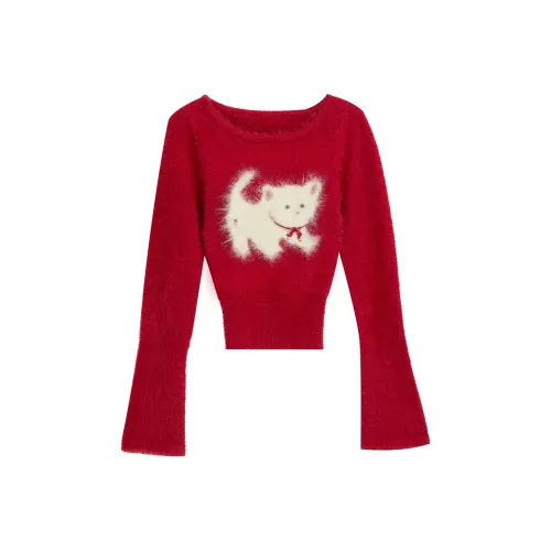 Princess Berdele Свитер Женский Красный