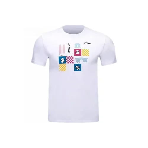 Лайнер Badminton Series Бадминтон Джерси Унисекс Стандартный Белый