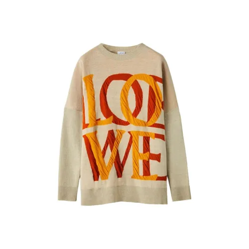 LOEWE Желтые Женские Свитеры