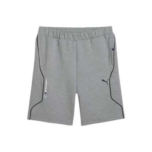 PUMA BMW M Motorsport Medium Gray Men's Sports Shorts