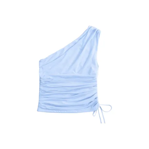 Майка Abercrombie＆Fitch Женская Светло-Синяя